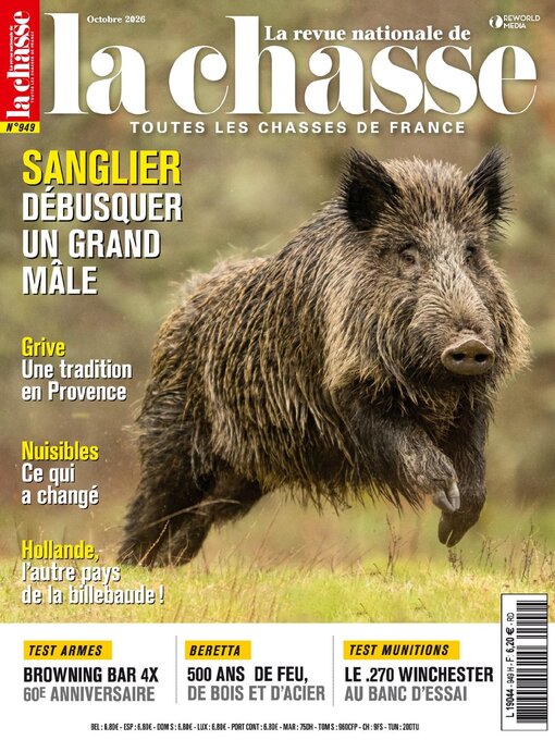 Cover image for La Revue nationale de La chasse
